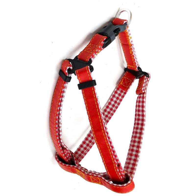 【アウトレット】［岡野製作所］コットンレザーハーネス#15 レッド