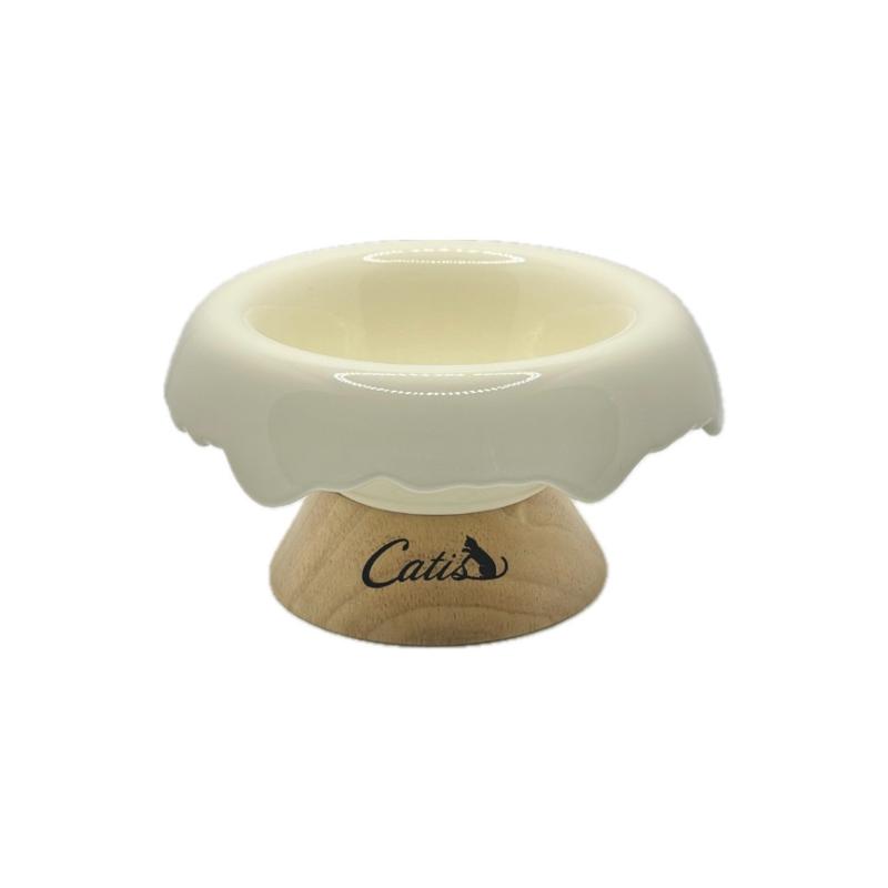 ［AGW TECHNOLOGY JAPAN］Catis キャティス キャットボウル アイスクリーム バニラS ＜ペット専門店商材＞ ●通販サイト掲載販売不可