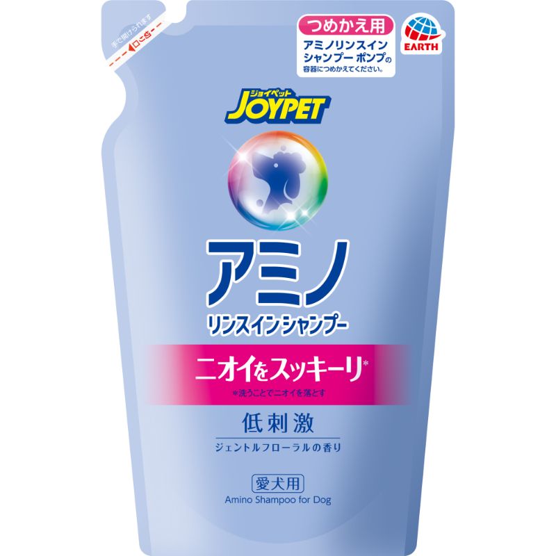 [アース・ペット] JOYPET アミノリンスインシャンプー つめかえ用 400ml