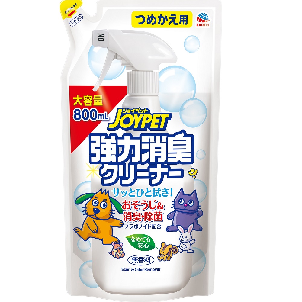 [アース・ペット] 強力消臭クリーナー 詰替 800ml