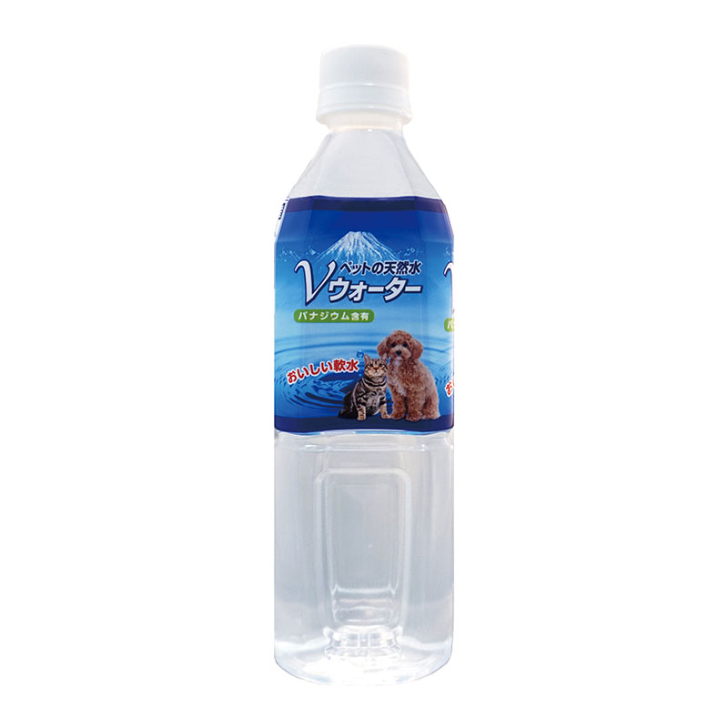 [アース・ペット] ペットの天然水 Vウォーター 500ml