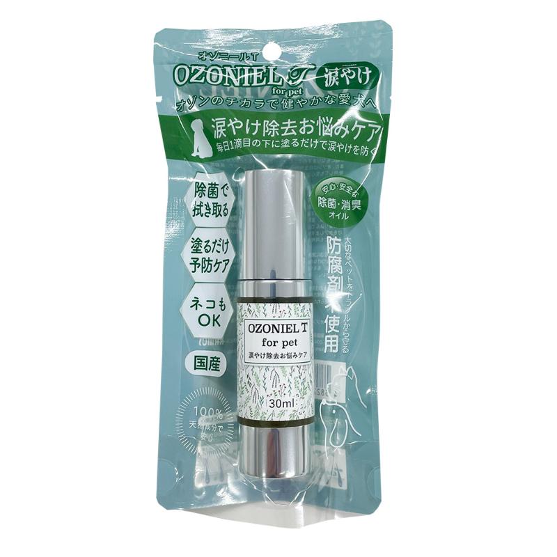 ［カモス］OZONIEL for pet オゾニールT 涙やけ除去お悩みケア 30ml