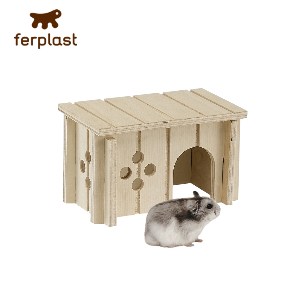 ［ファンタジーワールド(直送)］ferplast(ファープラスト) SIN 4641 ウッドハウス ※発注単位・最低ご購入金額にご注意下さい