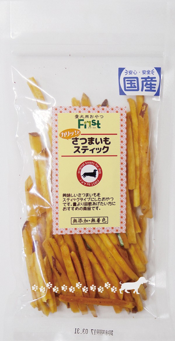 [エースプロダクツ(直送)] First カリッ！とさつまいもスティック 50g※最低ご購入金額にご注意下さい