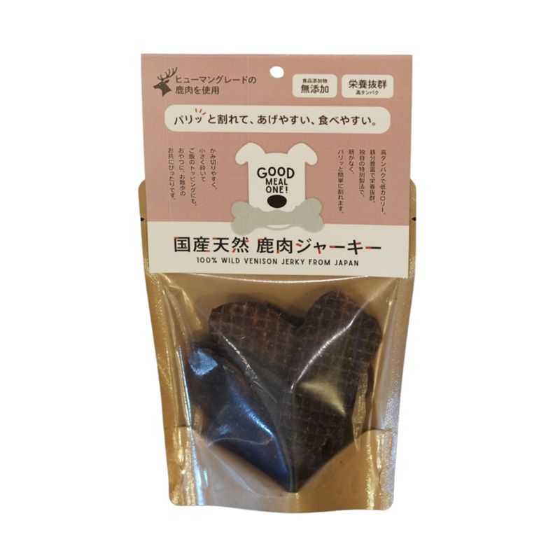 ［RE-SOCIAL］国産天然 鹿肉ジャーキー 25g