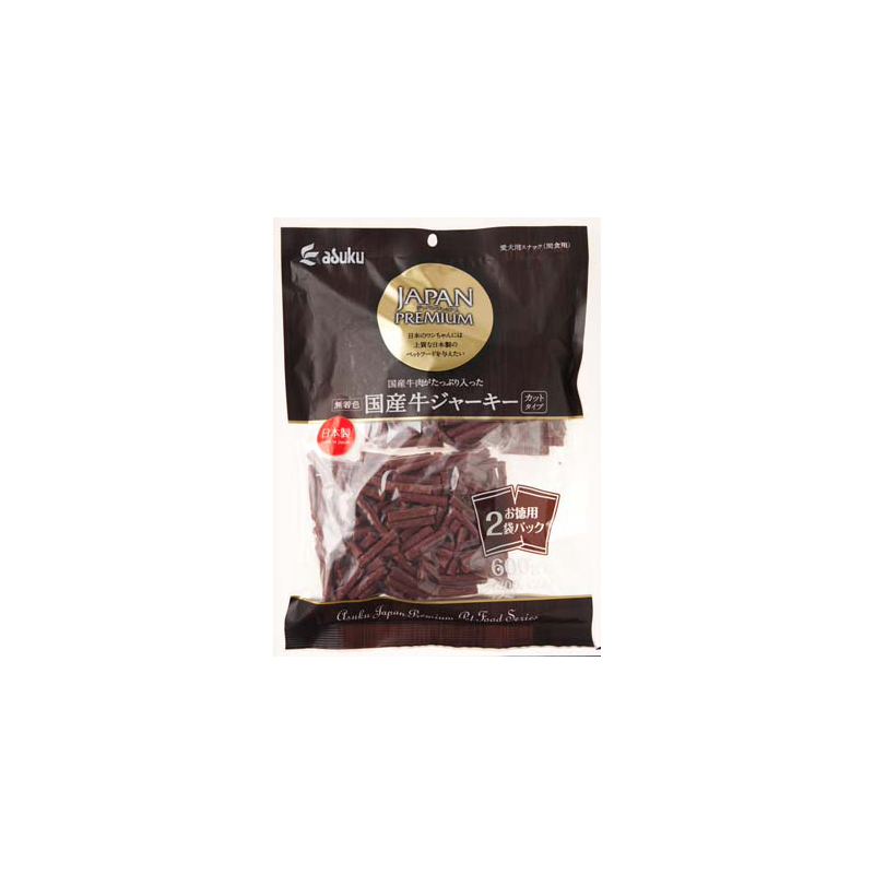 アスク Japan Premium 国産牛ジャーキー カット 600g ペット用品の仕入は Petポチッと で