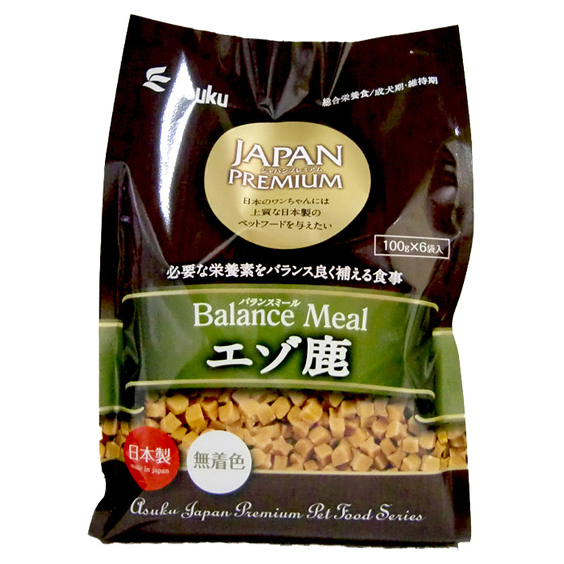 ［アスク］JAPAN PREMIUM（ジャパンプレミアム） バランスミール エゾ鹿 600g