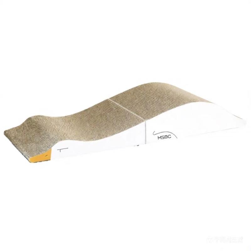 ［Petner］折畳爪とぎ(アヒル柄)