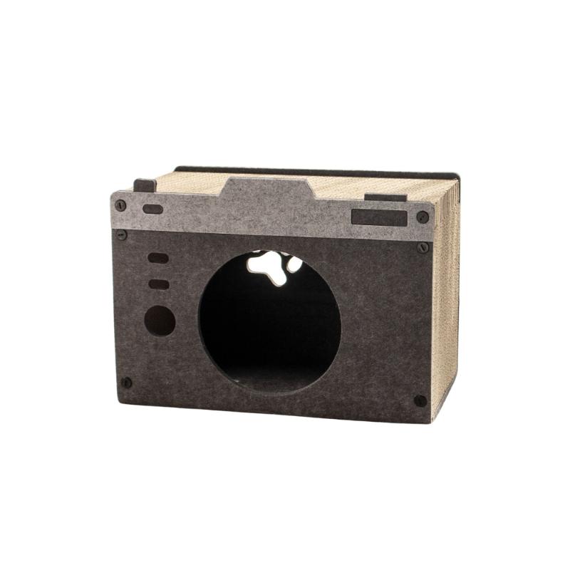 ［Petner］フロッキーカメラニャン M グレー