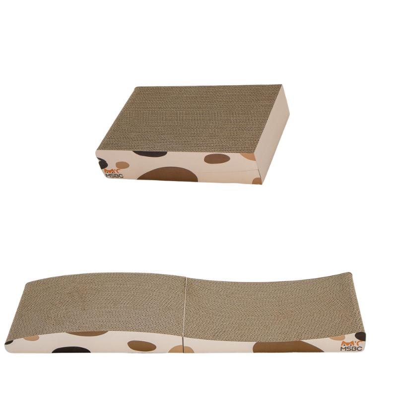 ［Petner］折畳爪とぎ 三毛柄