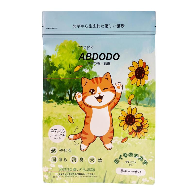 ［Petner］おイモのチカラ (猫砂) プレミアム・ワン 6L