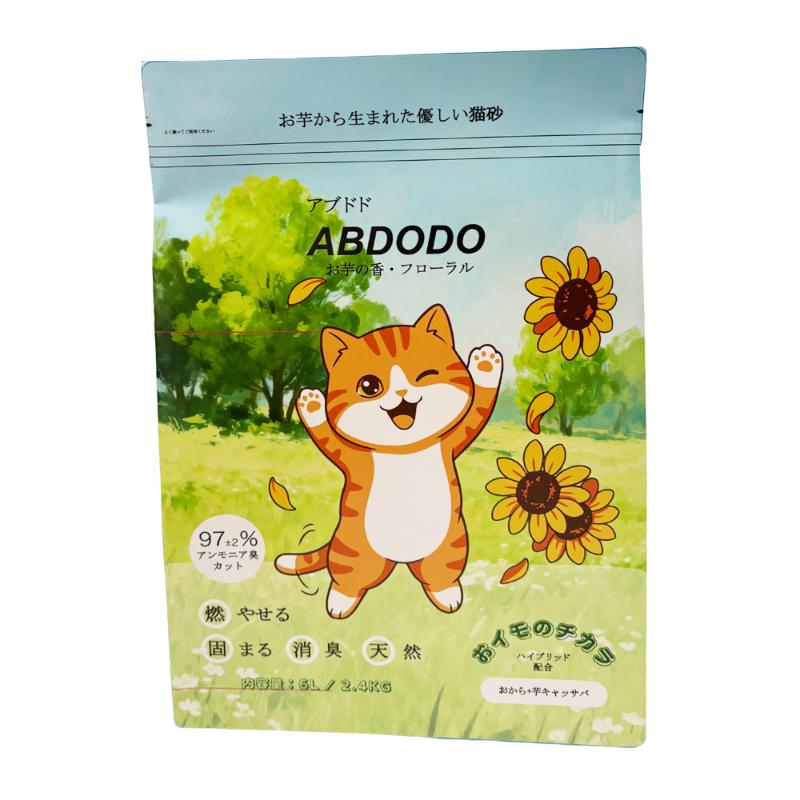 ［Petner］おイモのチカラ (猫砂) ハイブリッド配合 6L