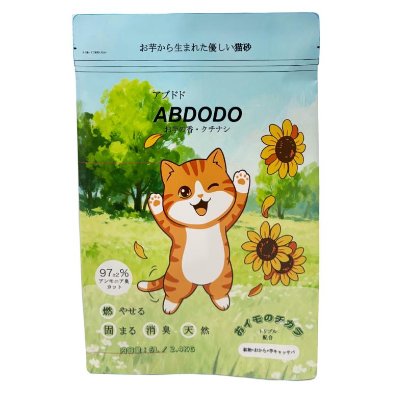 ［Petner］おイモのチカラ (猫砂) トリプル配合 6L