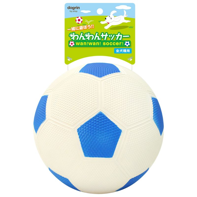 ［スーパーキャット］わんわんサッカーL ブルー