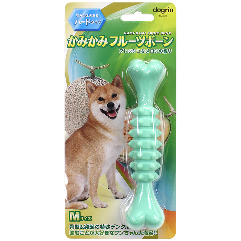 [スーパーキャット] かみかみフルーツボーン ハード Mサイズ メロン DM408