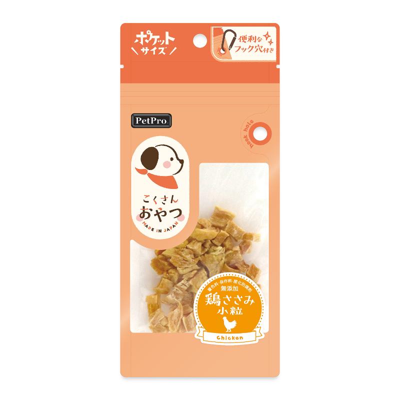 ［ペットプロジャパン］ペットプロ こくさんおやつ 鶏ささみ小粒 15g