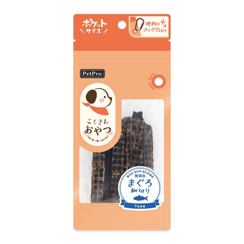 ［ペットプロジャパン］ペットプロ こくさんおやつ まぐろ細切り 15g
