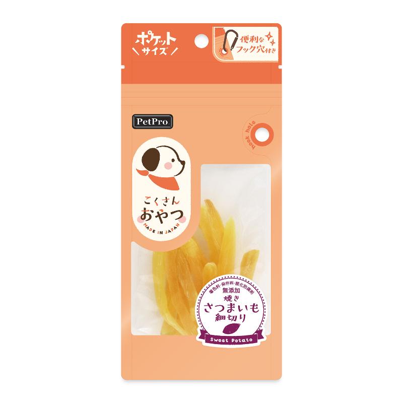 ［ペットプロジャパン］ペットプロ こくさんおやつ 焼きさつまいも細切り 20g