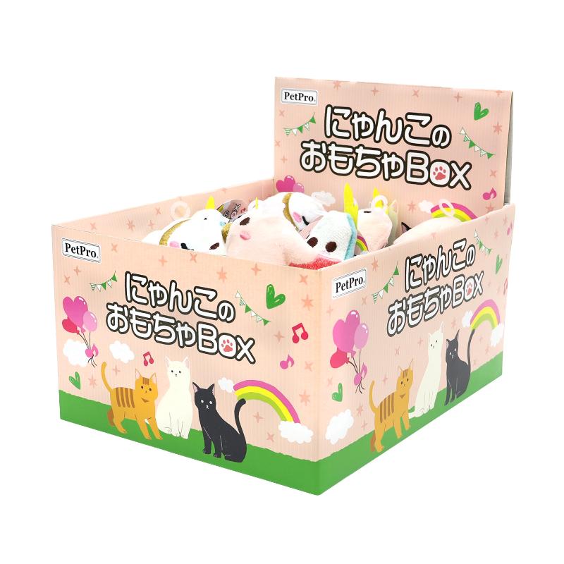 ［ペットプロジャパン］ペットプロ にゃんこのおもちゃBOX 小鳥シスターズ／1BOX（24個）