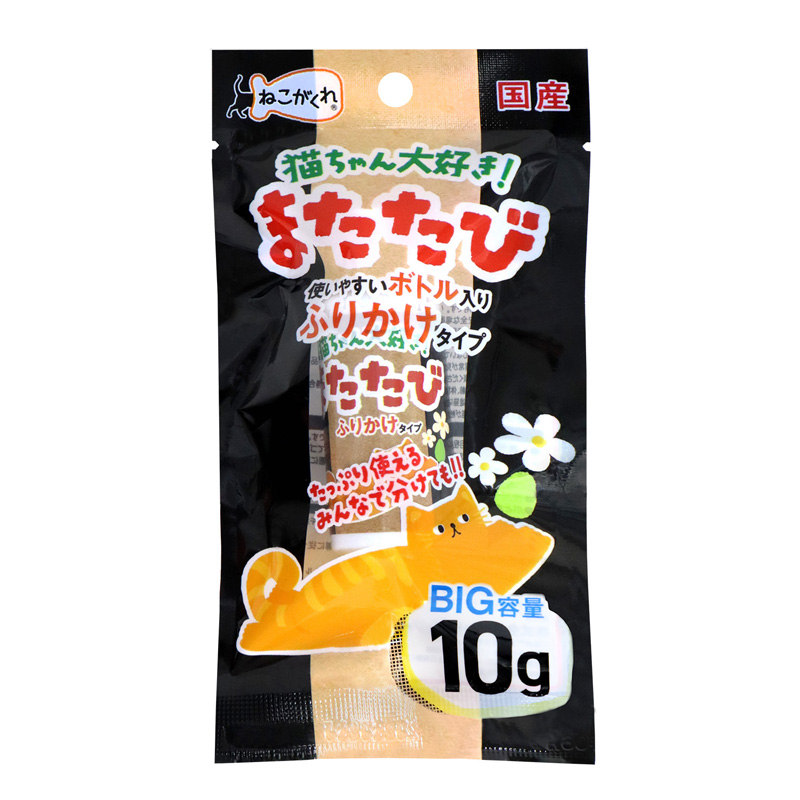 ［ペットプロジャパン］ねこがくれ ねこちゃん大好きまたたびボトル 10g【10月特価】