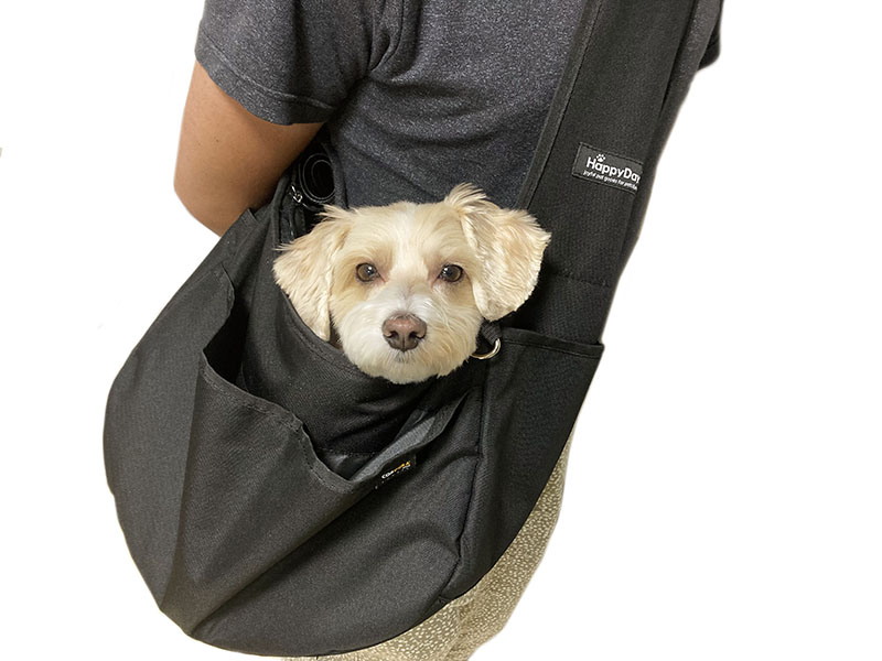 ペットプロジャパン Happydays ペット用 スリングバッグ ブラック ペットフード ペット用品の卸売 仕入はpetポチッと ラブリー ペット商事