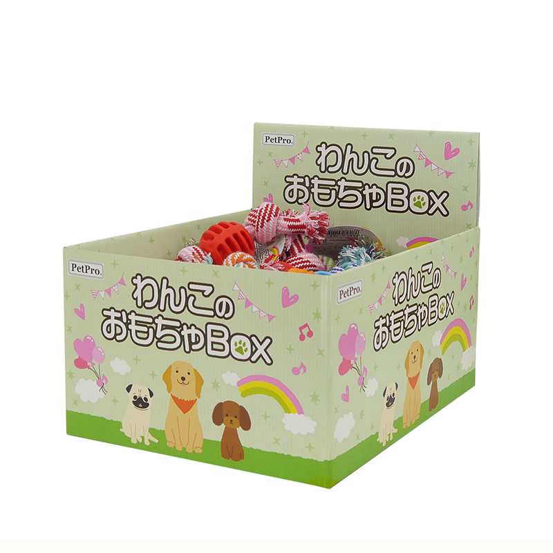 [ペットプロジャパン] ペットプロ わんこのおもちゃBOX ロープ＆ボール 1BOX（24個）