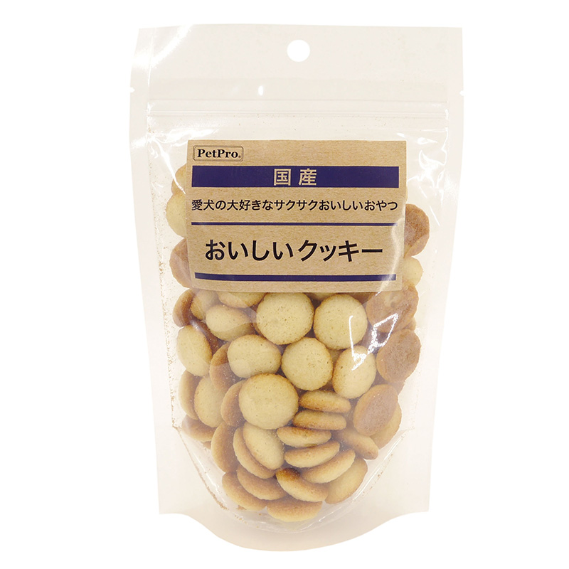 ［ペットプロジャパン］ペットプロ 国産おやつ おいしいクッキー 65g