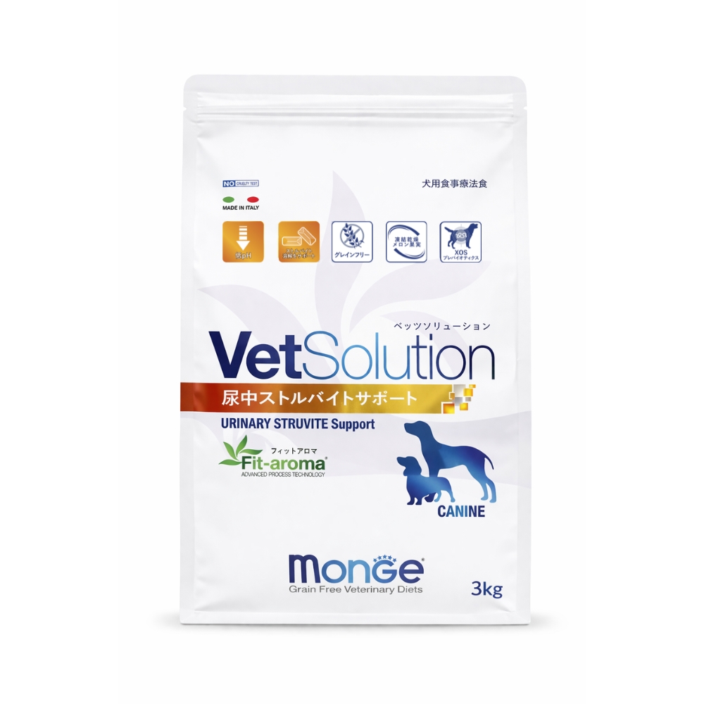 ［ATSU.Trading］ Vetsolution 尿中ストルバイトサポート 3kg