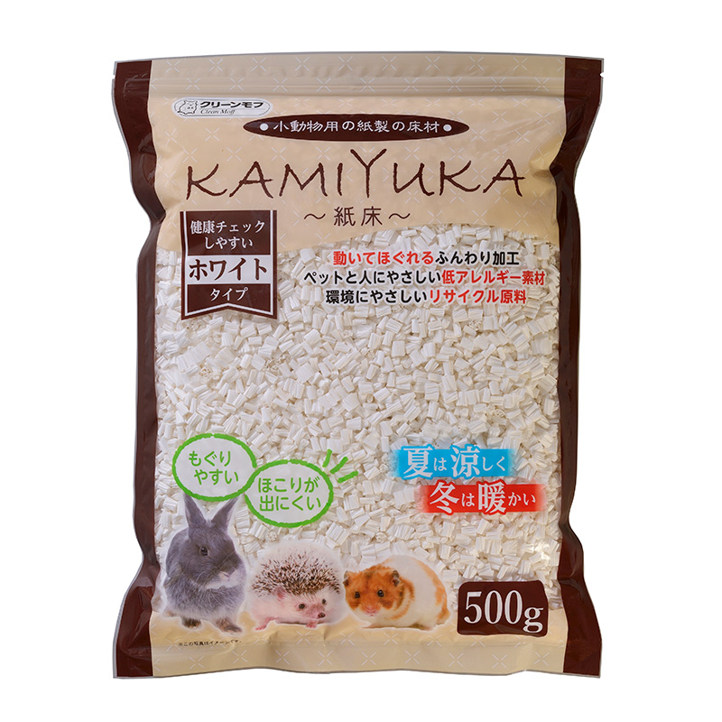 ［シーズイシハラ(直送)］KAMIYUKA～紙床～ホワイト 500g ※メーカー直送 ※発注単位・最低発注数量(混載5ケース以上)にご注意下さい