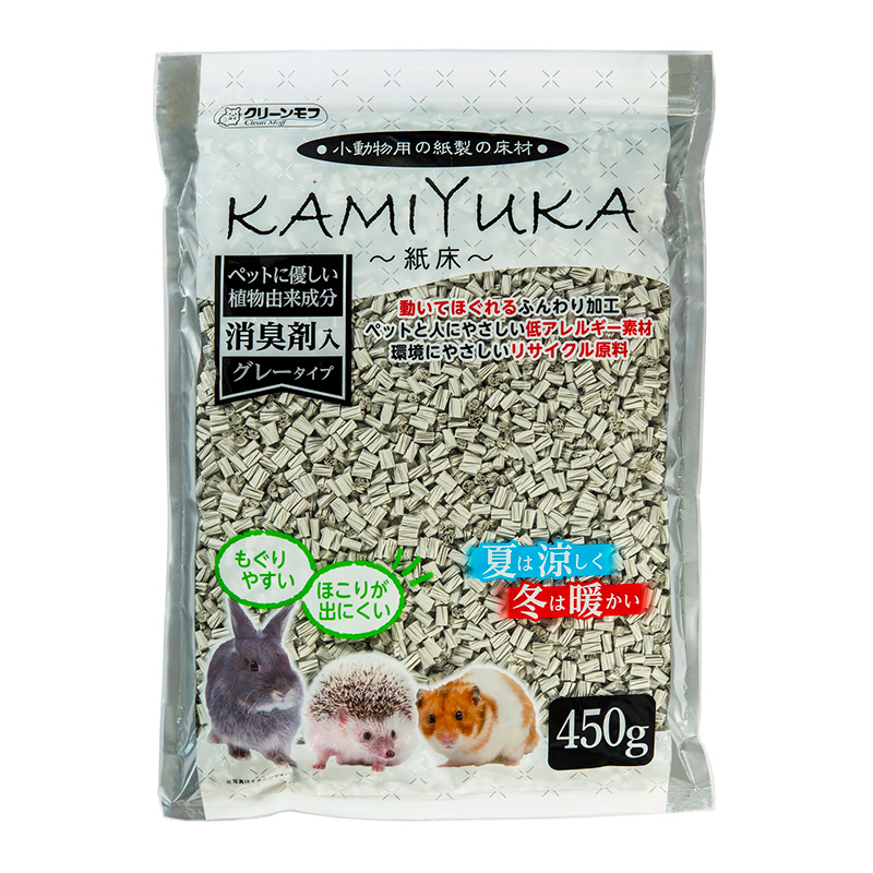 ［シーズイシハラ(直送)］KAMIYUKA 紙床 消臭剤入り 450g ※メーカー直送 ※発注単位・最低発注数量(混載5ケース以上)にご注意下さい