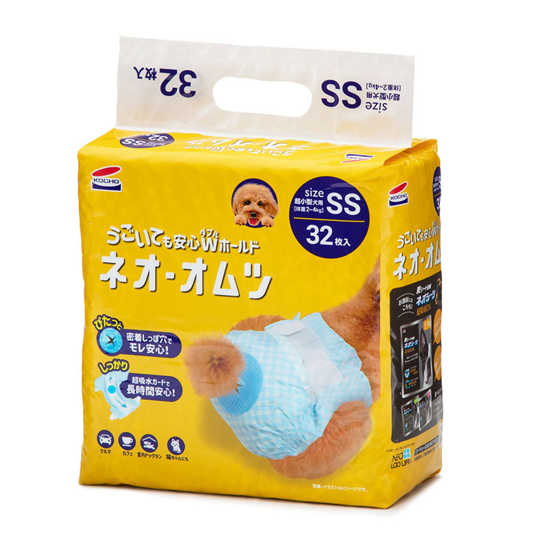 [コーチョー(直送)] ネオ・オムツ SS 32枚 ※メーカー直送 ※発注単位・最低発注数量(混載11ケース以上)にご注意下さい