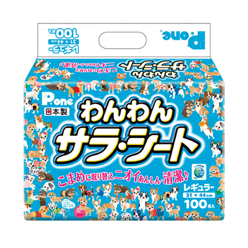 [第一衛材] わんわん サラ・シート レギュラー 100枚入 PAW-648