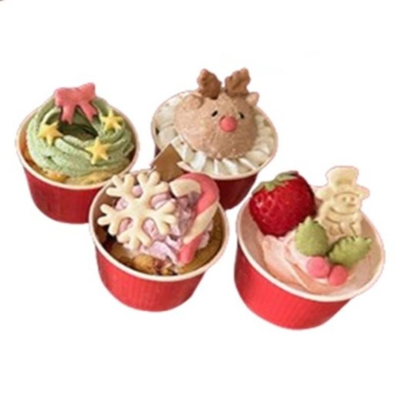 ［日本ビール(直送)］2025 クリスマス・ミニケーキ 4種セット【クリスマス商品（日本ビール）】