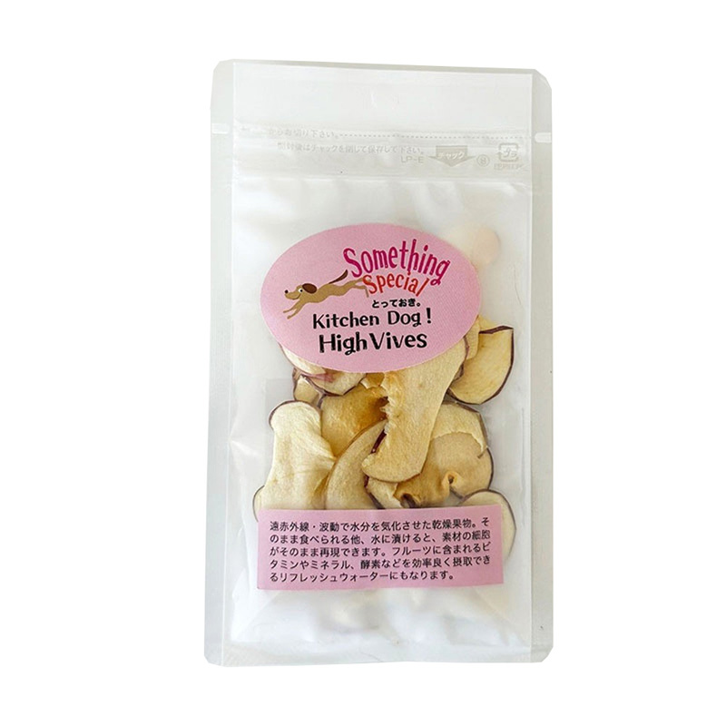 ［日本ビール(直送：常温)］Kitchen Dog! りんご 波動ドライフルーツ 10g