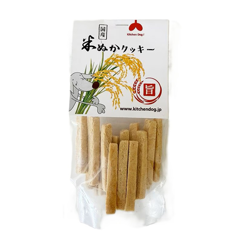 ［日本ビール(直送：常温)］Kitchen Dog! 米ぬかクッキー 35g