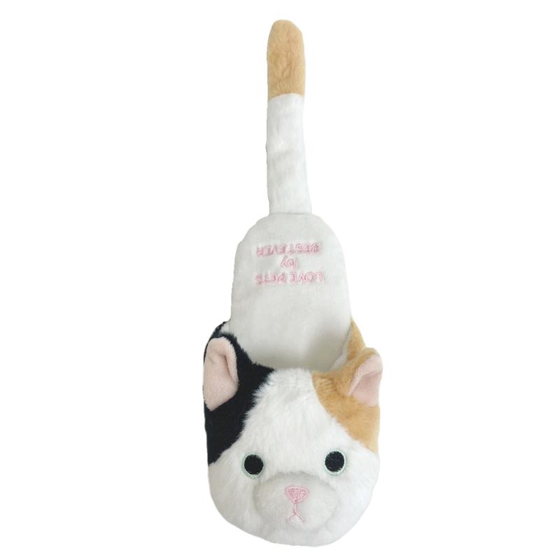 ［ベストエバージャパン］ラブペッツ スリッパトイ ネコ 三毛猫●通販サイト掲載販売不可＜専門店商材＞