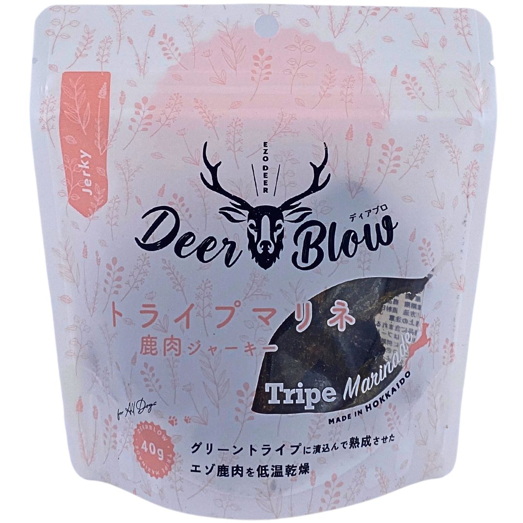 ［リードバディ］ディアブロ トライプマリネ エゾ鹿肉ジャーキー 40g