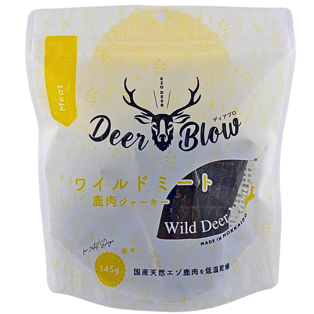 ［リードバディ］ディアブロ ワイルドミート エゾ鹿肉ジャーキー 145g