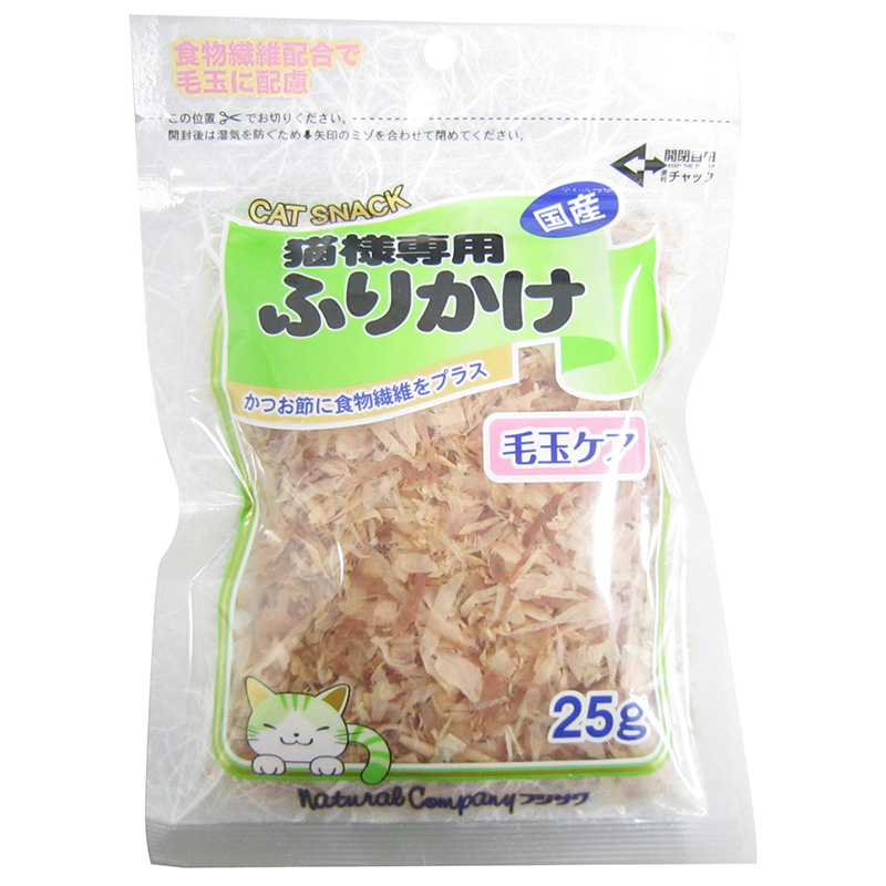 [藤沢商事] 猫様専用ふりかけ 毛玉ケア 25g