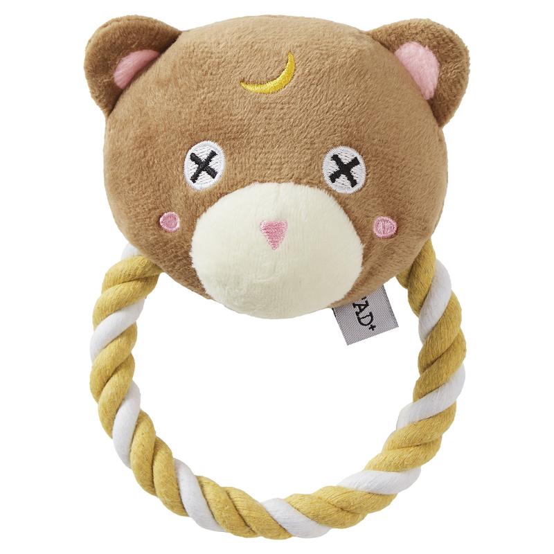 ［ダッドウェイ］FAD＋ プラッシュトイ・ウィズロープ リング ツキノワグマ ●通販サイト掲載販売不可＜専門店商材＞