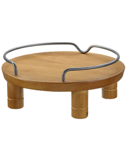[リッチェル(直送)] 木製テーブル シングル ブラウン 1ケース(6点) ※発注単位・最低発注数量(混載3ケース以上)にご注意下さい