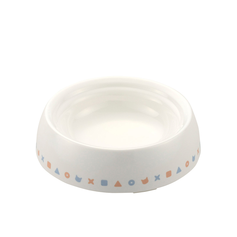 【アウトレット】[リッチェル]ネコちゃんの食べやすい食器S ライン