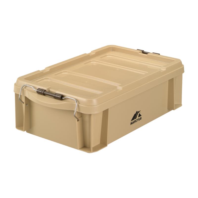 ［リッチェルアウトレット(直送)］マークタス スタッキングコンテナ 14 ベージュ／ 1ケース(10点)