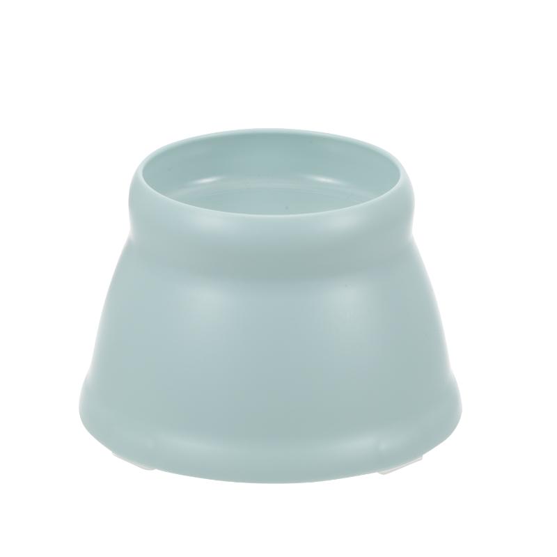 ［リッチェルアウトレット(直送)］エコル こぼれにくい脚付ディッシュ SS ブルー／ 1ケース(30点)