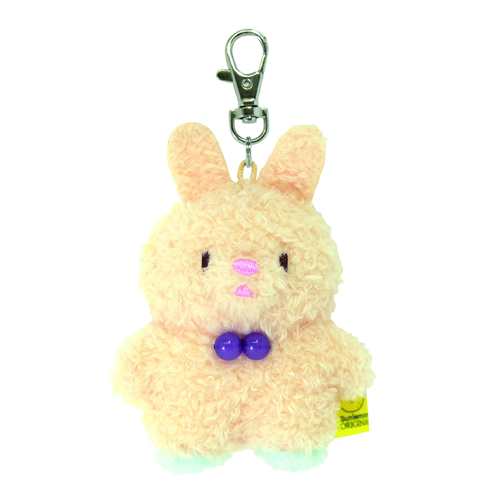 ［サンレモン］ふわふわたっとん キーチェーン うさぎ BE
