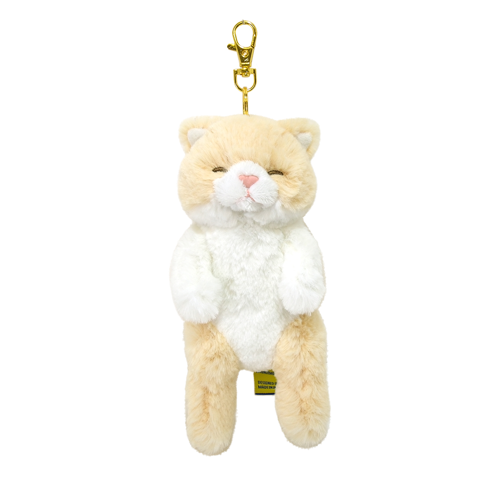 ［サンレモン］ひざねこ すやすや キーチェーン CR