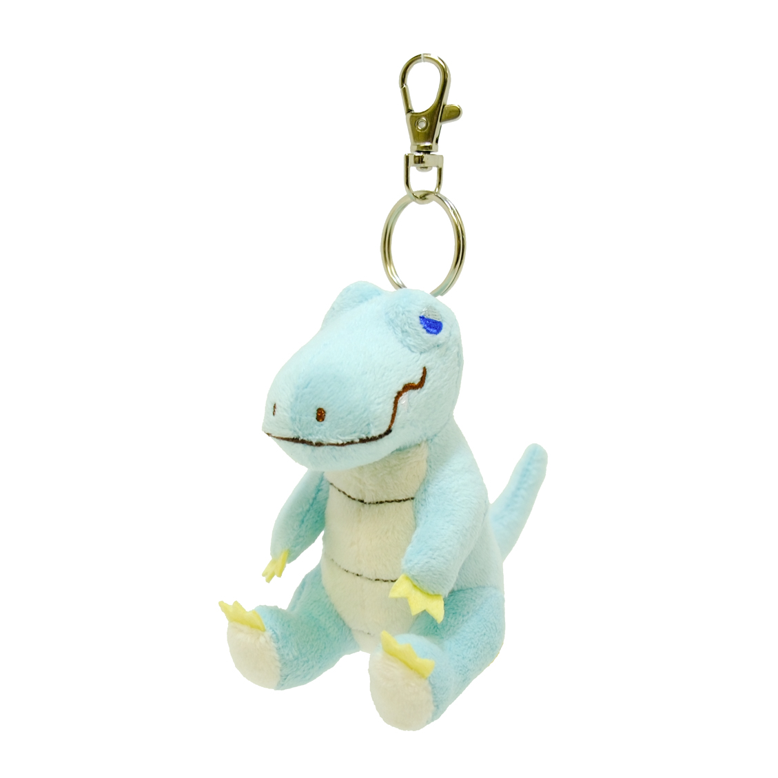 ［サンレモン］フラッフィーズ レインボー キーチェーン ティラノサウルス