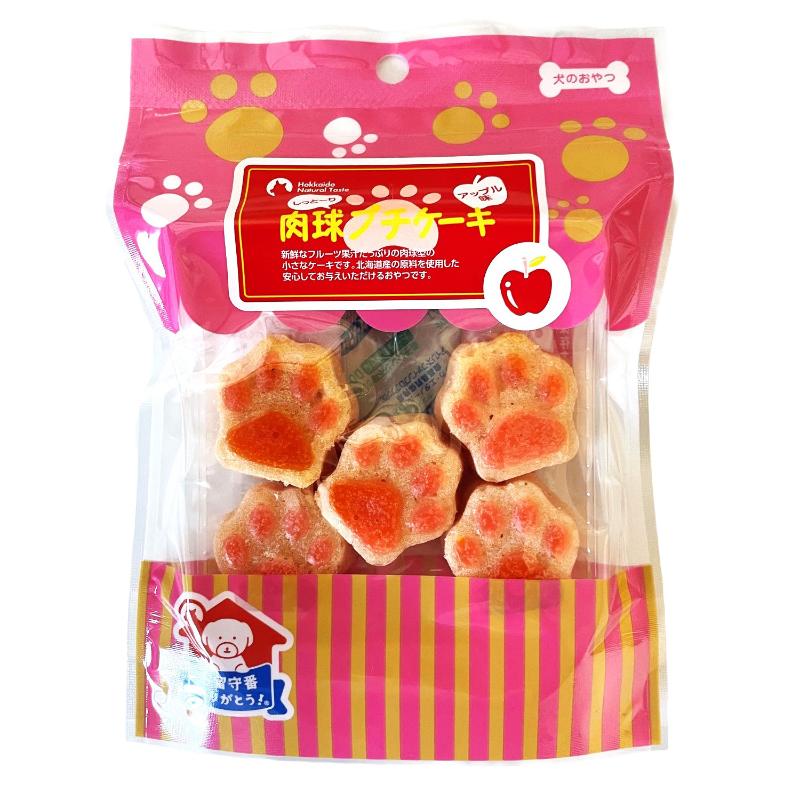 ［チュチュドットコム］肉球プチケーキ アップル味 5個入
