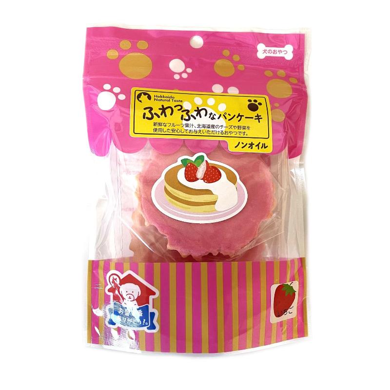［チュチュドットコム］ふわっふわなパンケーキ いちご 2枚入