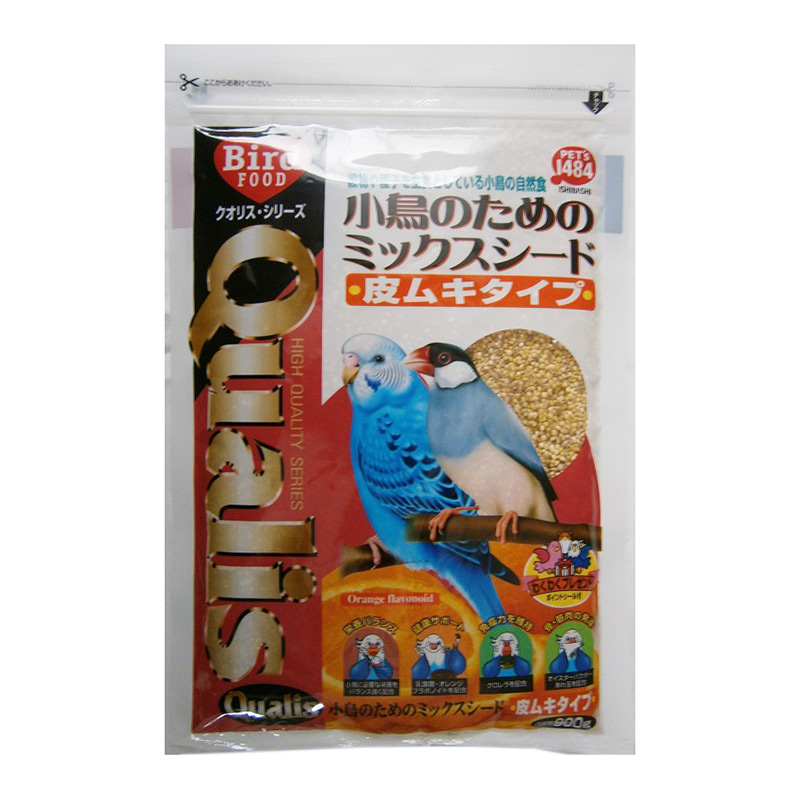 [ペッズイシバシ] クオリス ミックスシード 皮ムキ 900g　【決算セール】